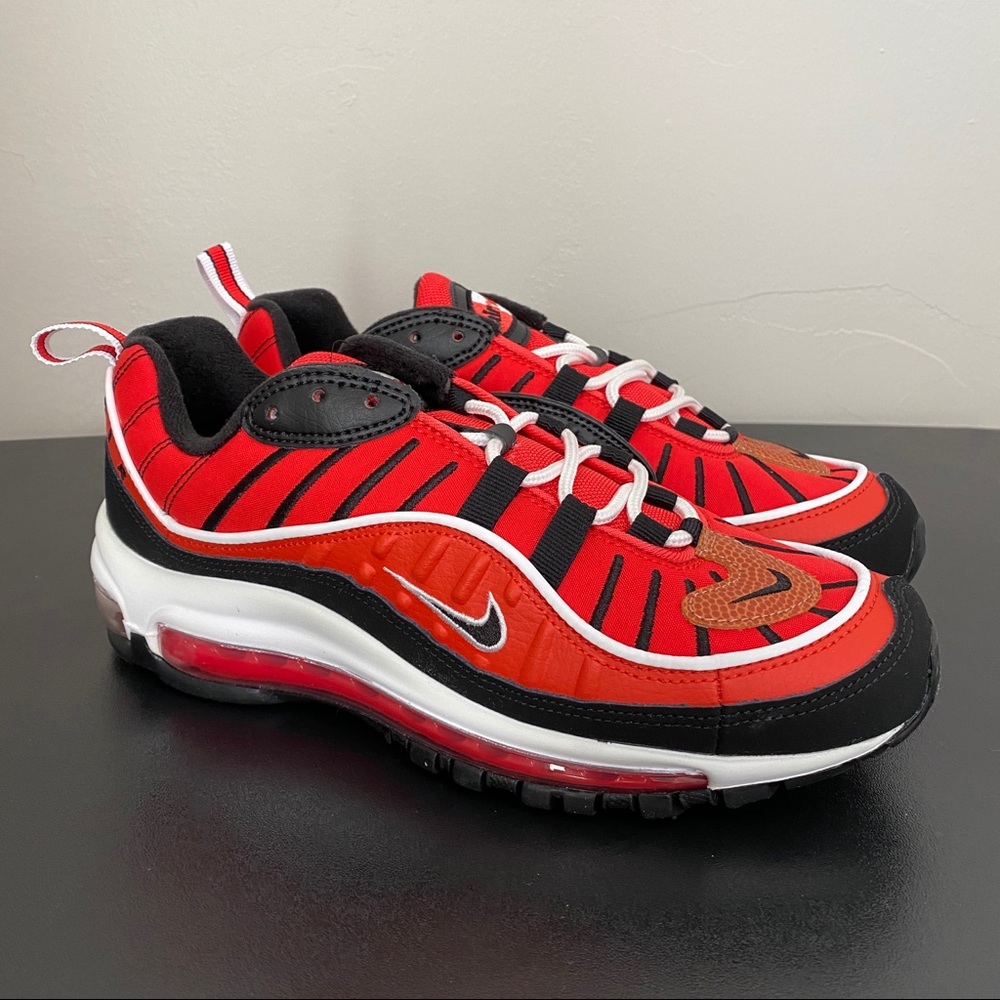 NEW Nike Air Max 98 Habanero Red